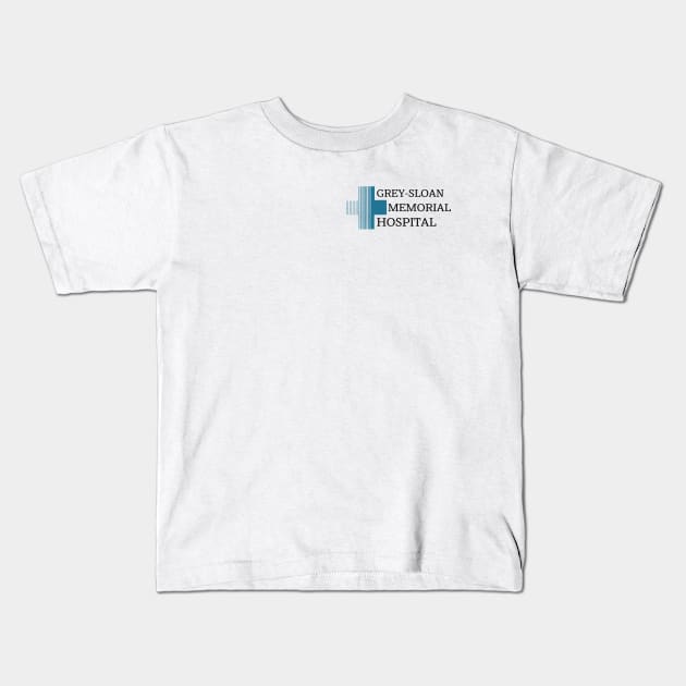 grey sloan memorial Kids T-Shirt by watermelonW